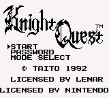 Knight Quest (USA)